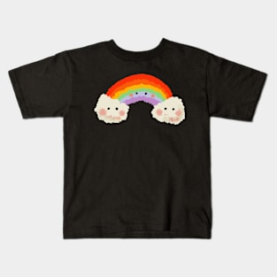 Kawaii rainbow Kids T-Shirt